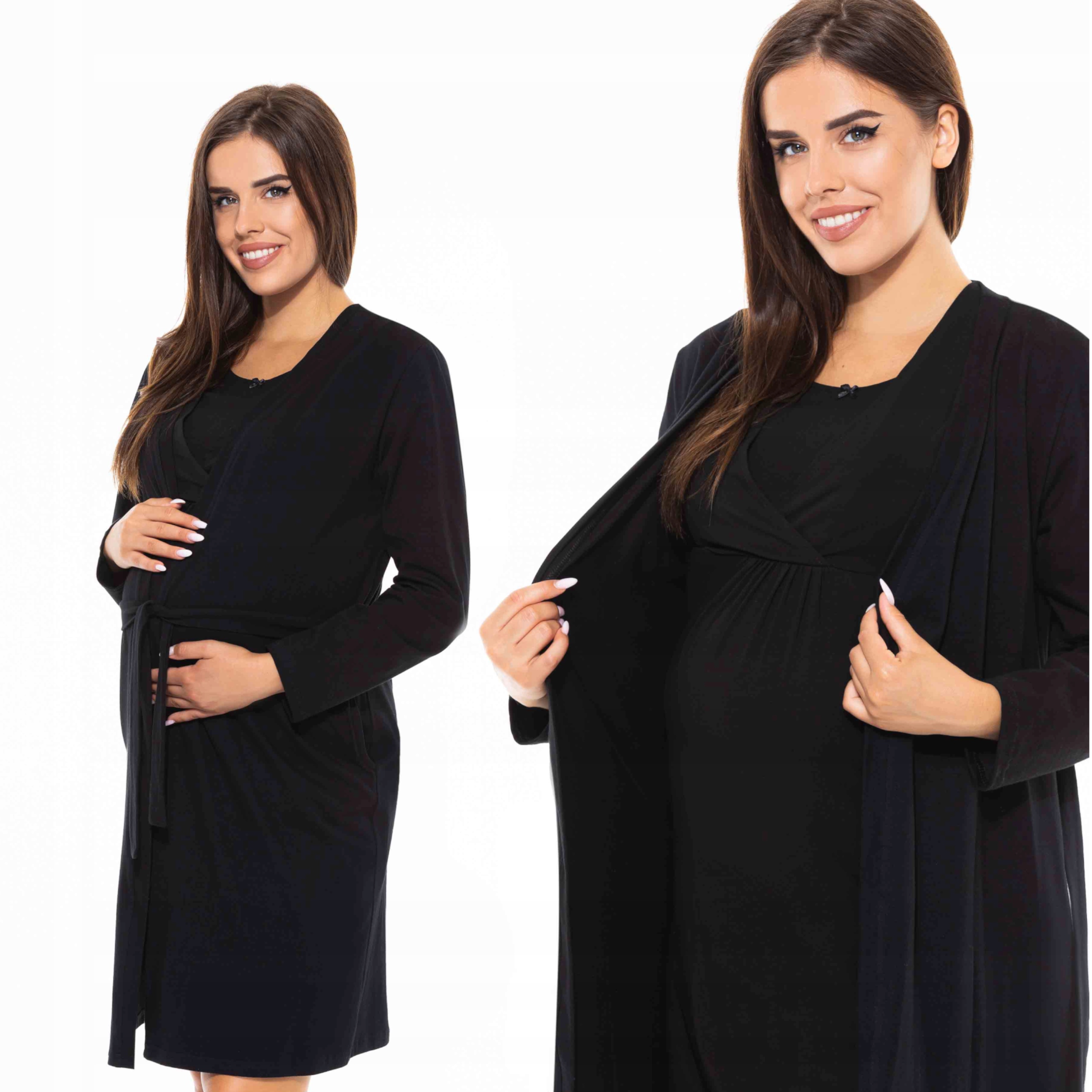 Anda женский халат до колена без капюшона