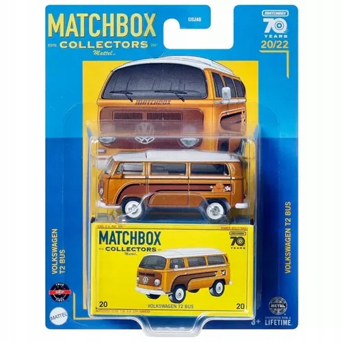 Matchbox Collectors Volkswagen T2 Bus Sběratelský Model Auta