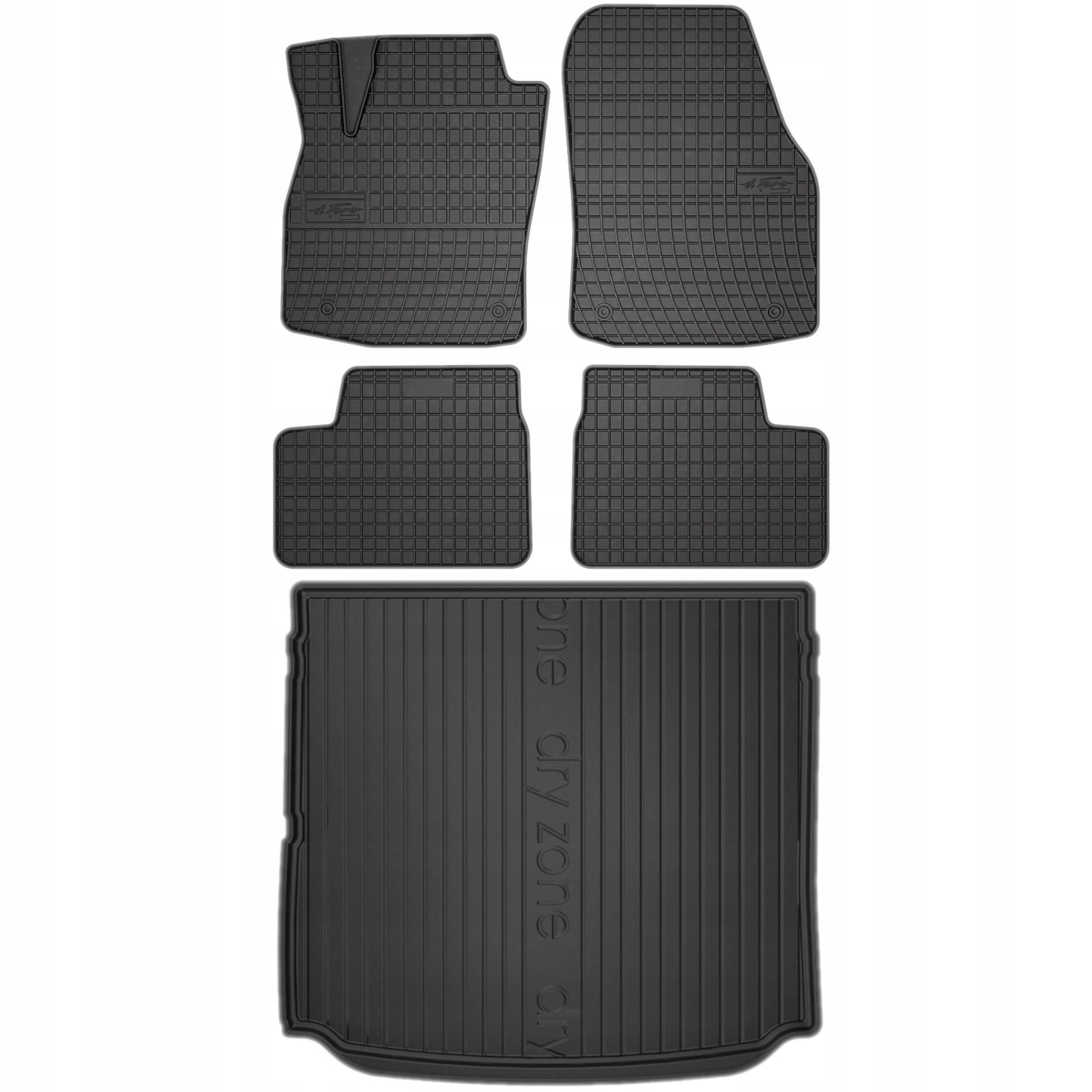 Gumové rohože rohož batožinového priestoru Astra III 3 H Kombi 04-14