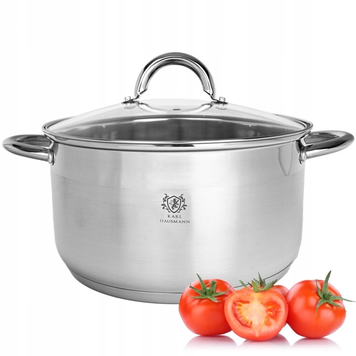 

Garnek z pokrywką stal nierdzewna 3l gaz indukcja