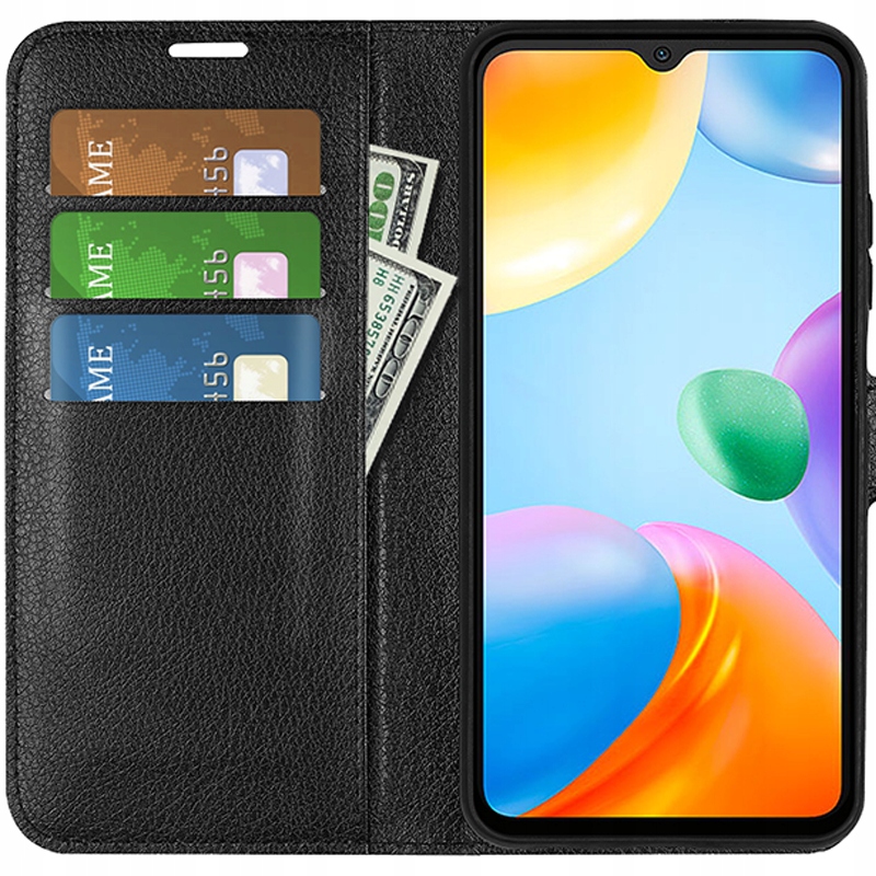 

Etui Z Klapką Portfel Litchi Do Xiaomi Poco C40