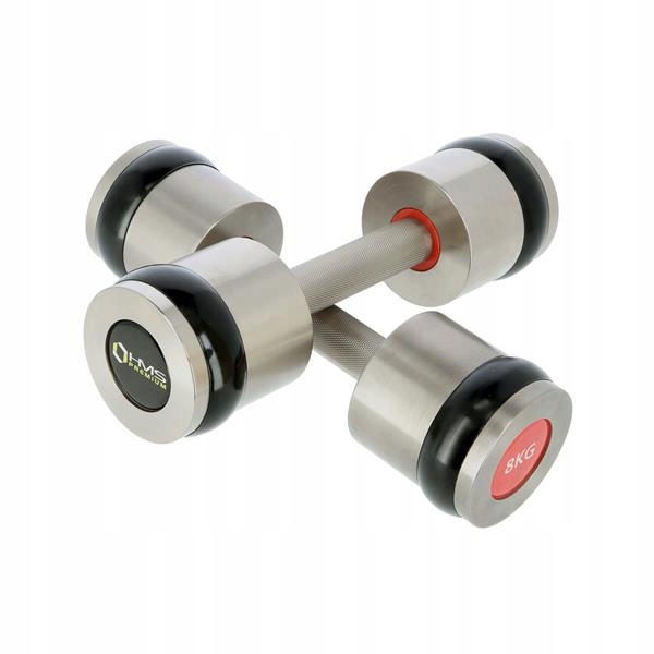 

HH08 2 x 8 Kg Hantle Chromowane Hms Premium