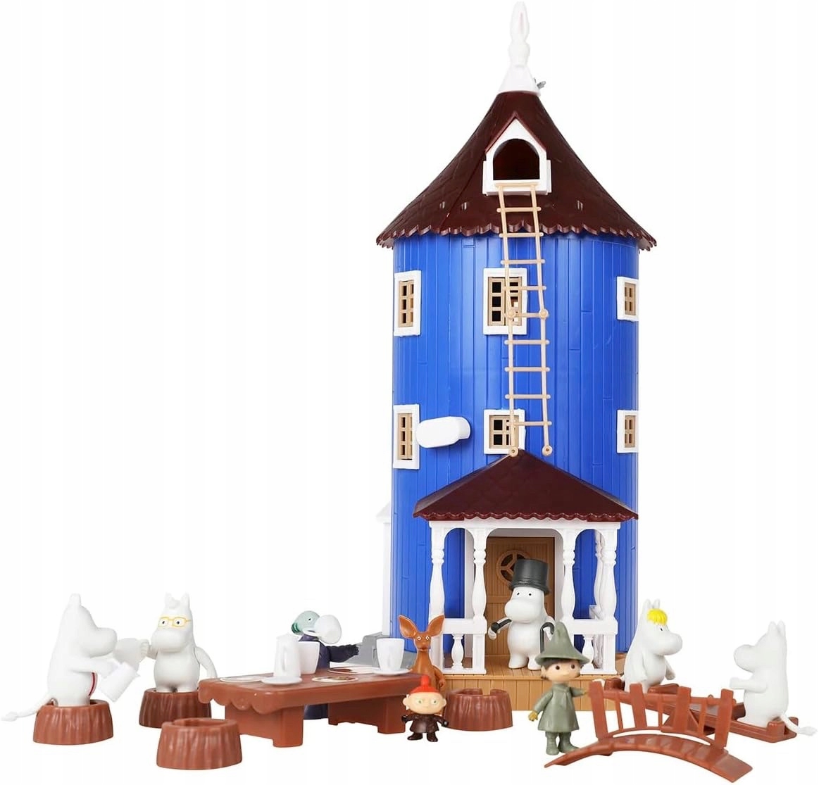 MUMINKI WIELKI DOMEK ZESTAW FIGURKI UNIKAT MOOMIN 4