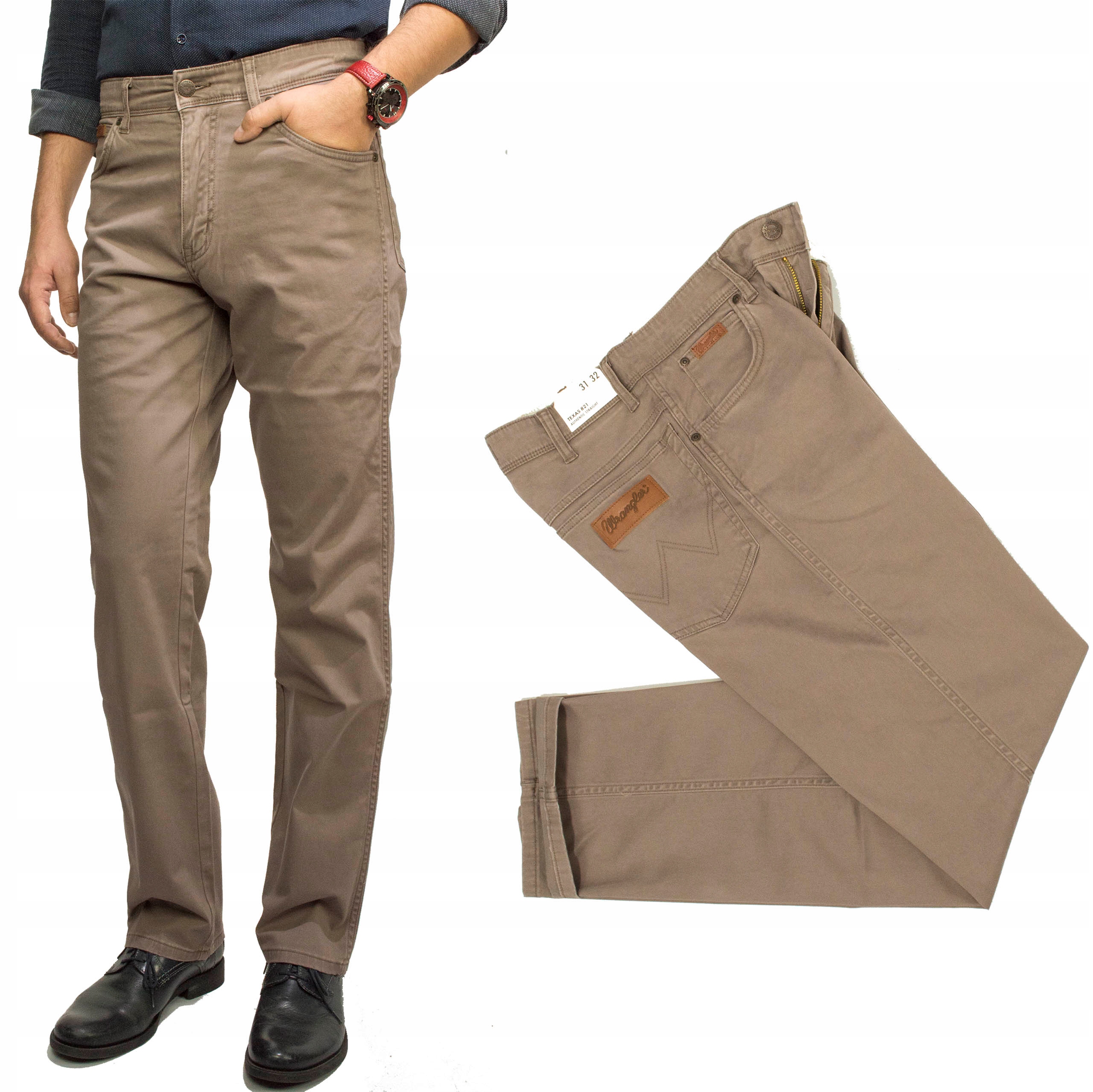 Wrangler Texas Iron męskie spodnie klasyczne W32 L34