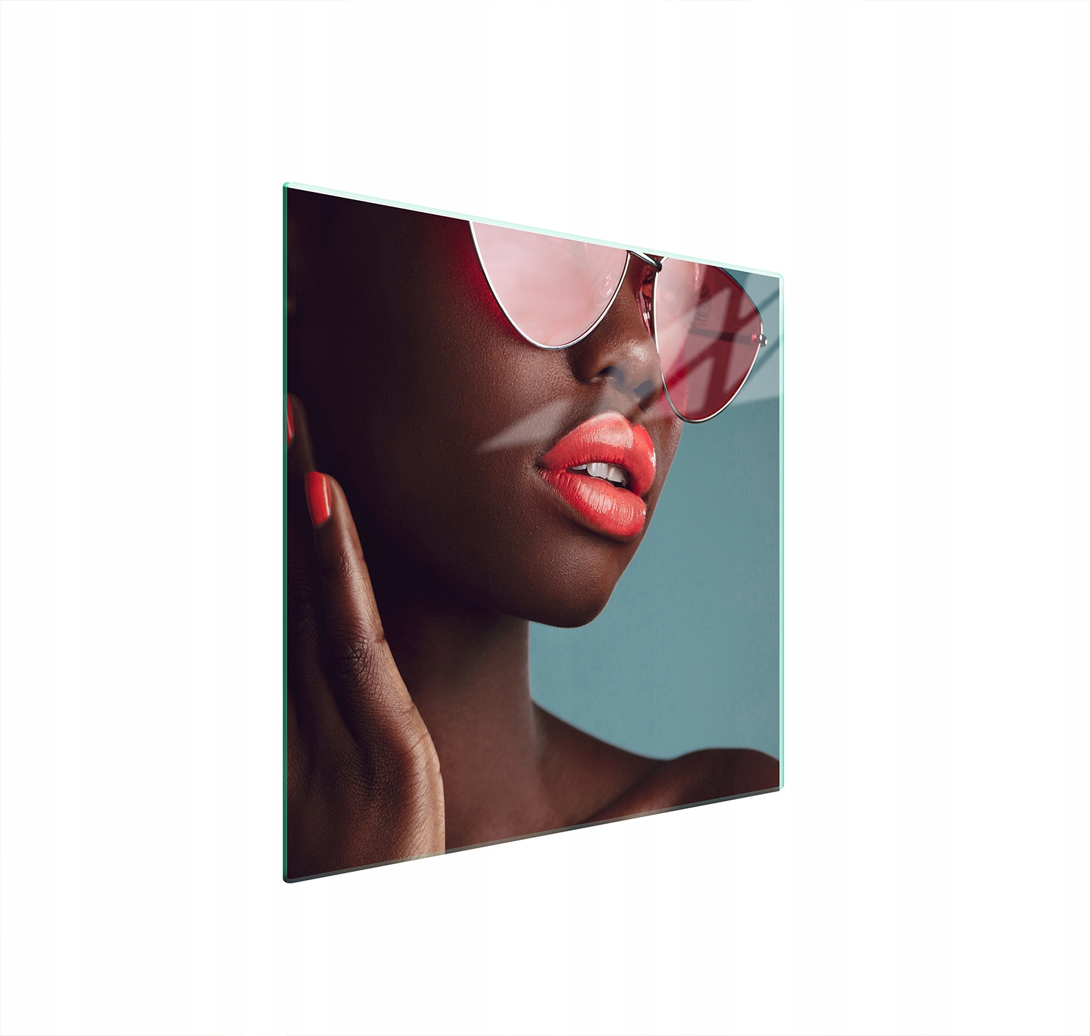 Ochranná Skleněná Deska Na Sporák 50x52 Žena Tvrzené Sklo