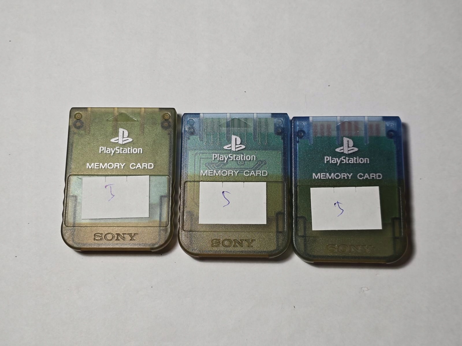 Karta pamięci SCPH-1020L Island Blue PS1 PSX