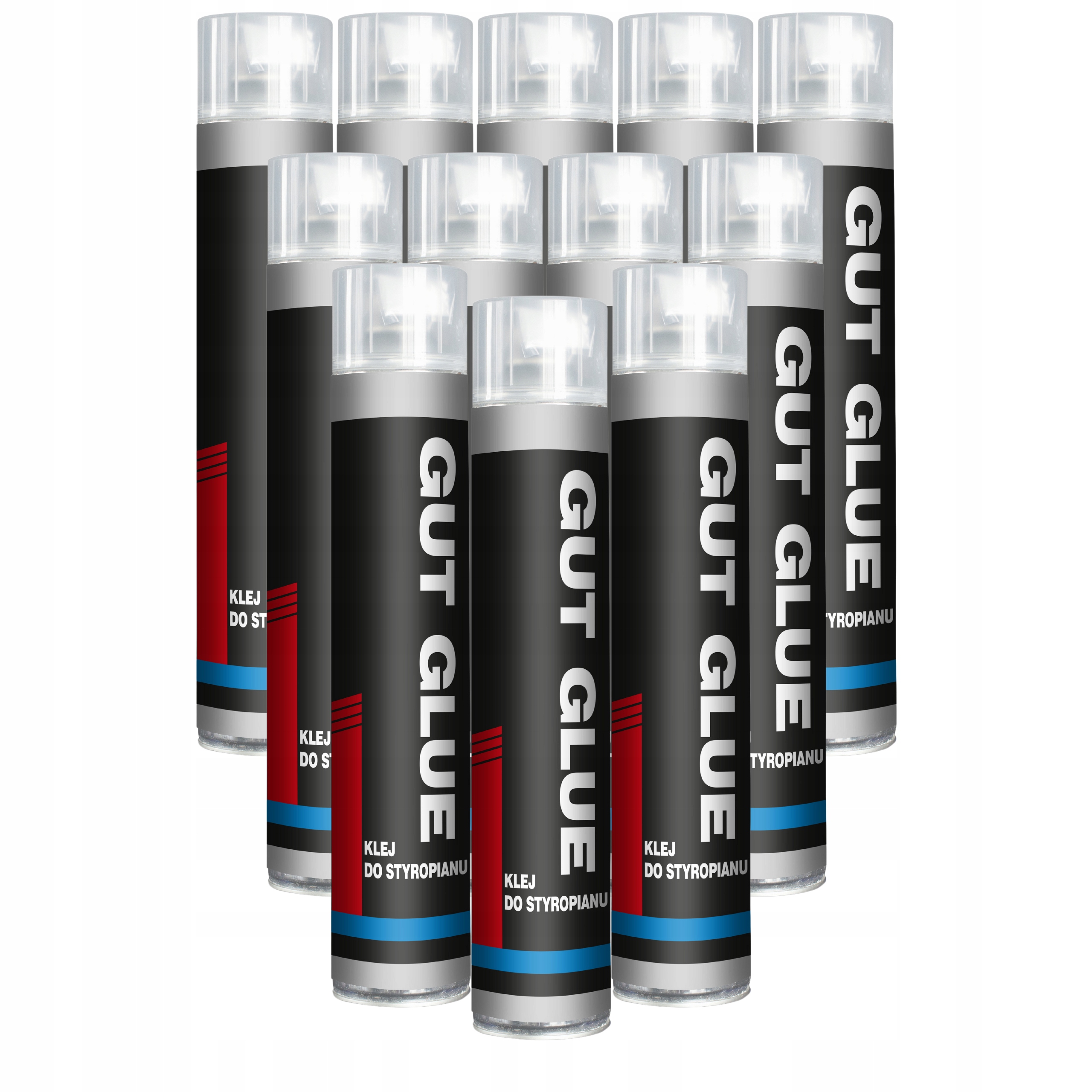 12 x KLEJ DO STYROPIANU STYRODURU EPS XPS PIANA PIANKA PISTOLETOWA 750ml