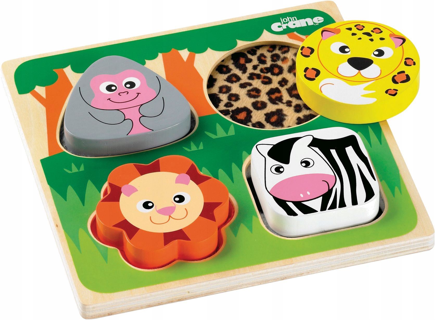 

Puzzle Dotykowe safari Sensoryczne faktury