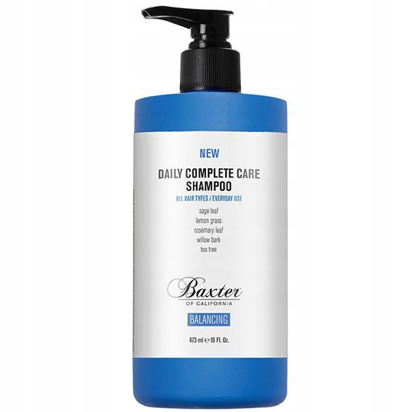 Baxter Daily Complete Care, Orzeźwiający Szampon do Włosów dla Panów