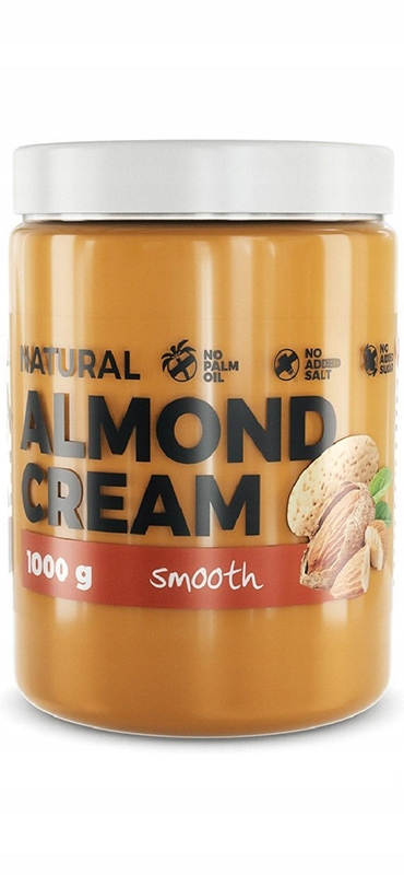 Levně 7 Výživových Údajů Mandlové Máslo Smooth 1000 g