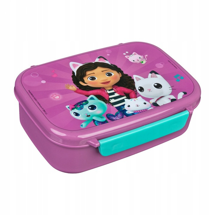 Śniadaniówka KOCI DOMEK GABI lunch box Pudełko