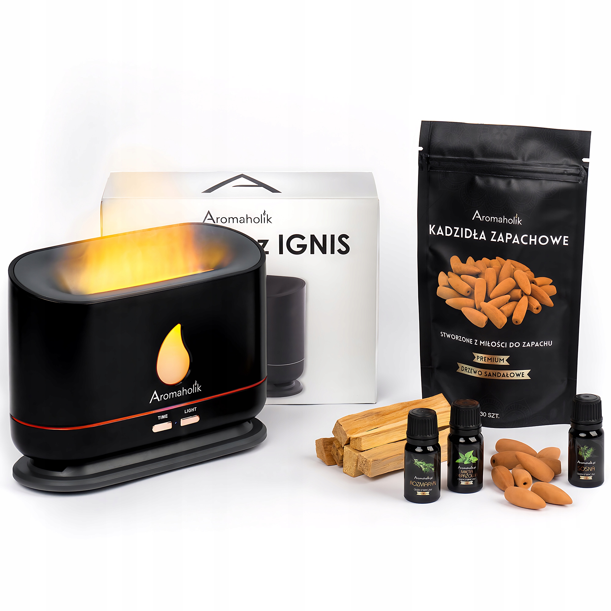 Zvlhčovač Vzduchu Kadidla, Oleje 100% Přírodní Sada