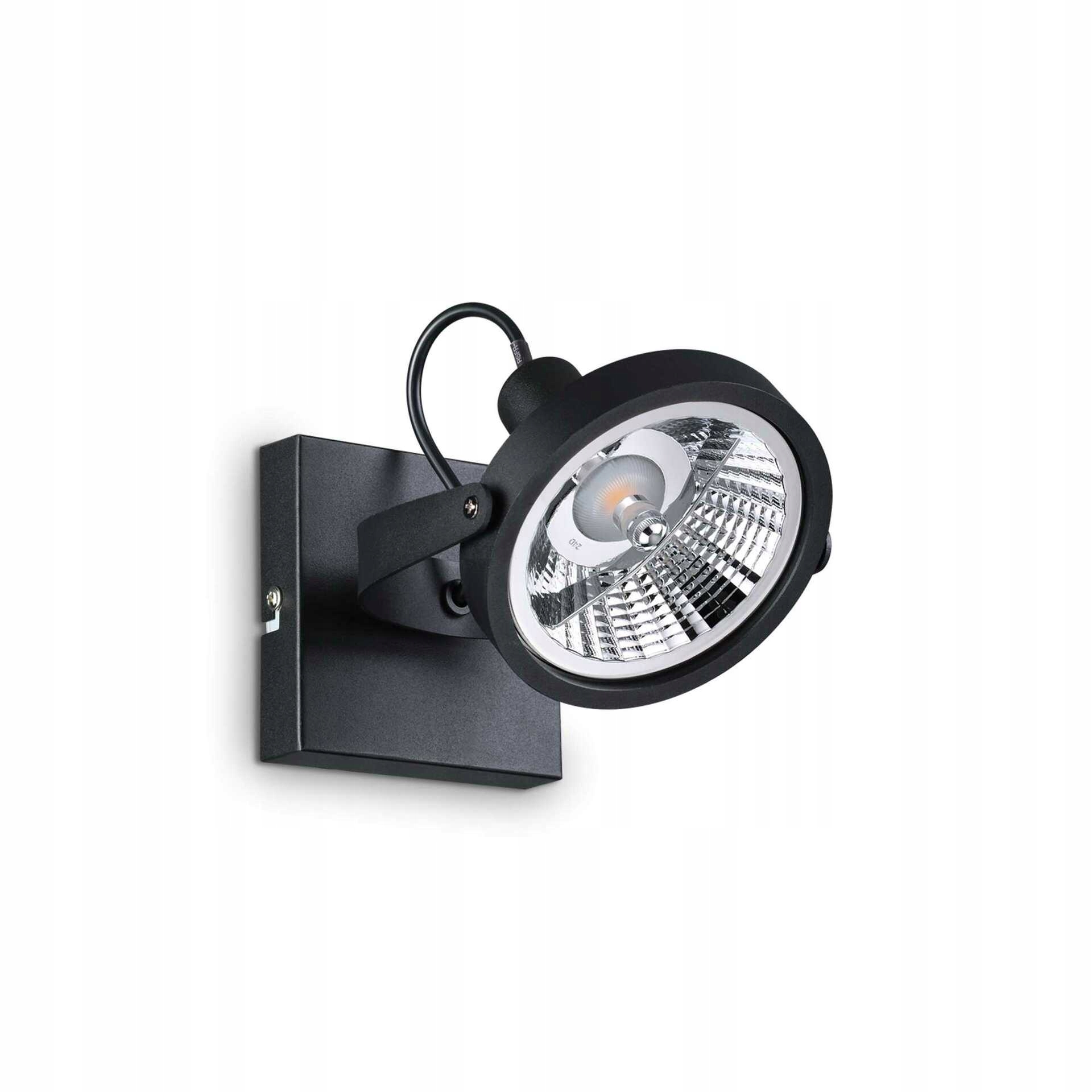Bodové svietidlo Ideal Lux Glim PL1 čierne 13cm GU10 Led 950lm 3000K
