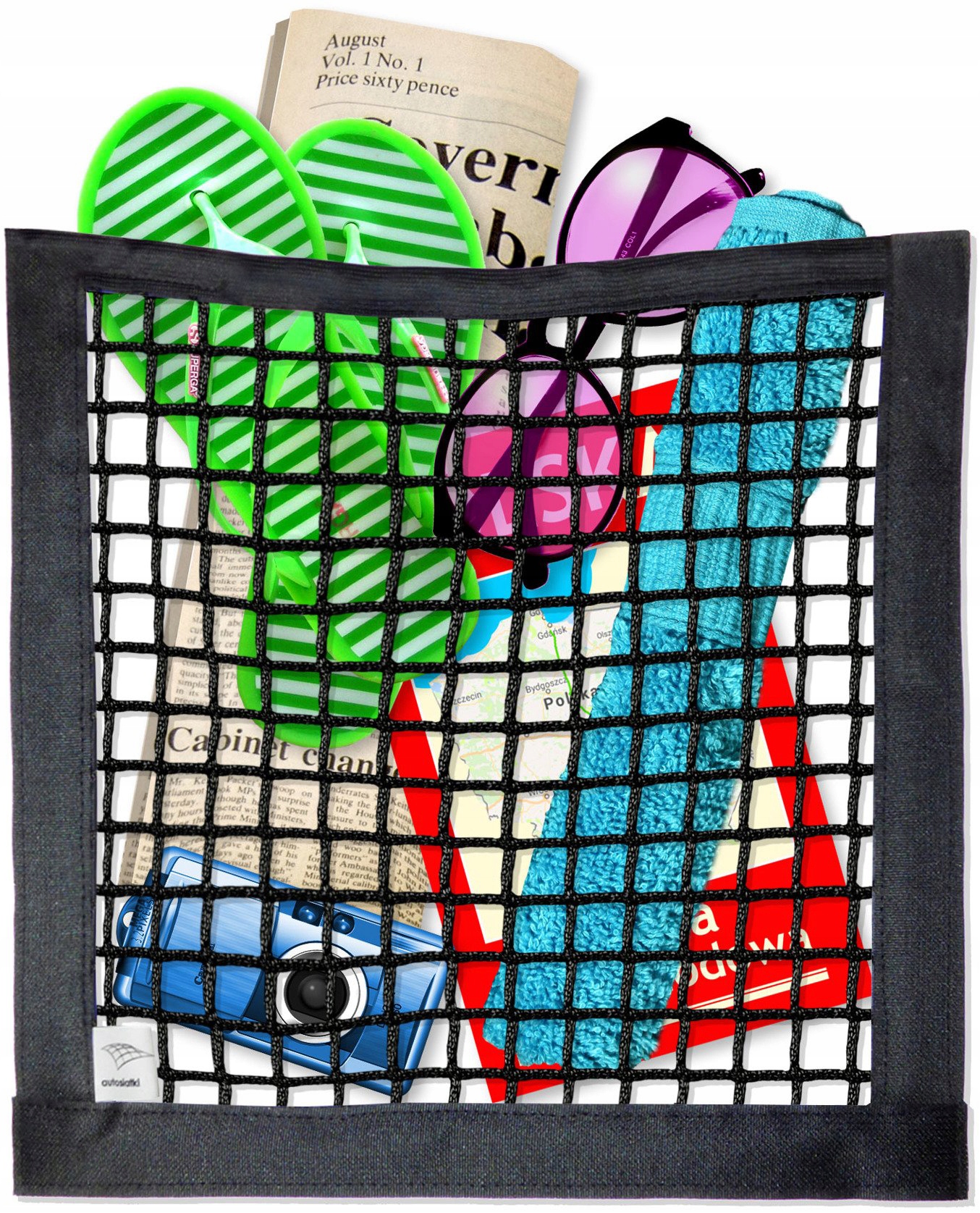 Siatka / Kieszeń boczna do bagażnika 30x30 Numer katalogowy producenta RZK30x30