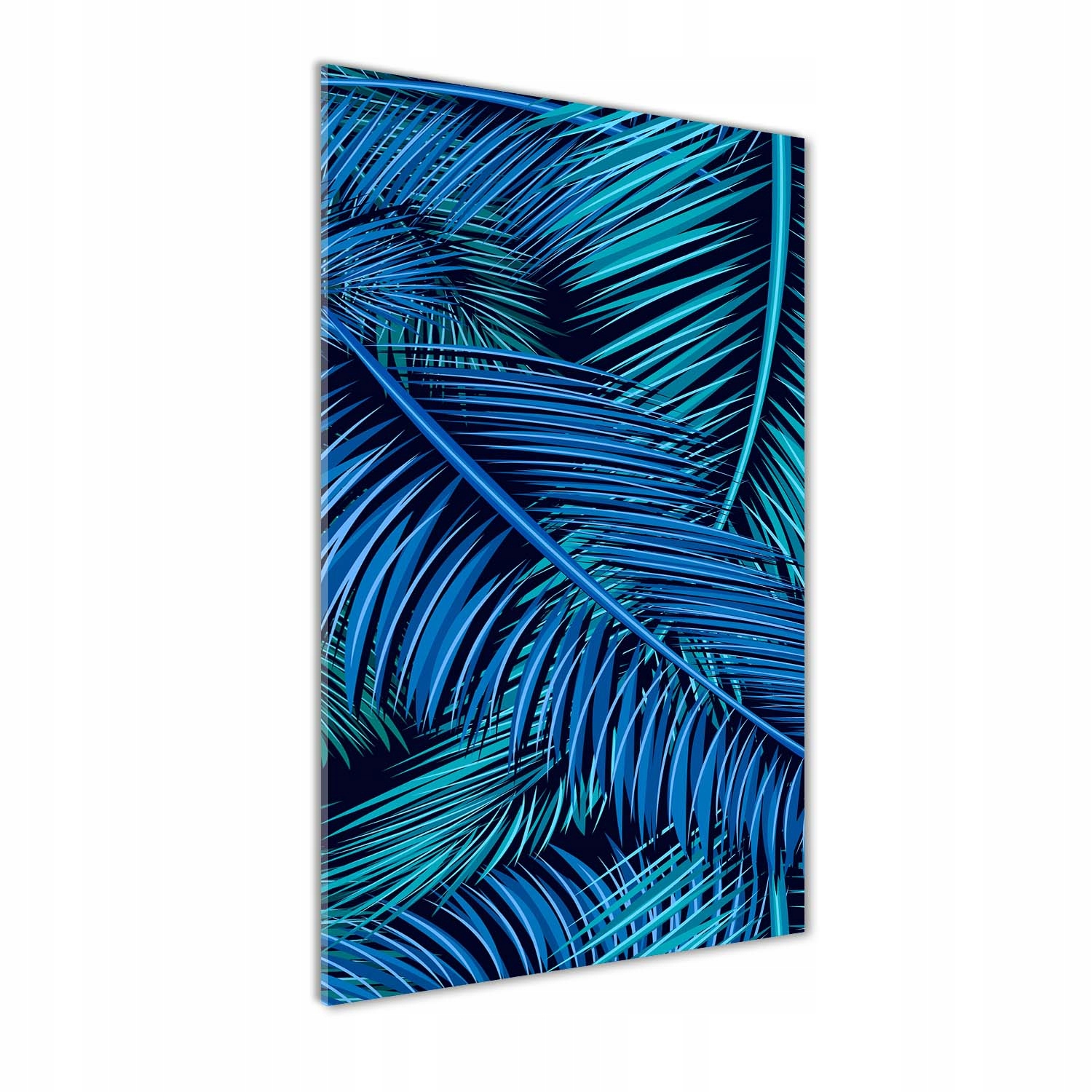 Fotoobraz tvrdené sklo Listy palmy 50x100 cm