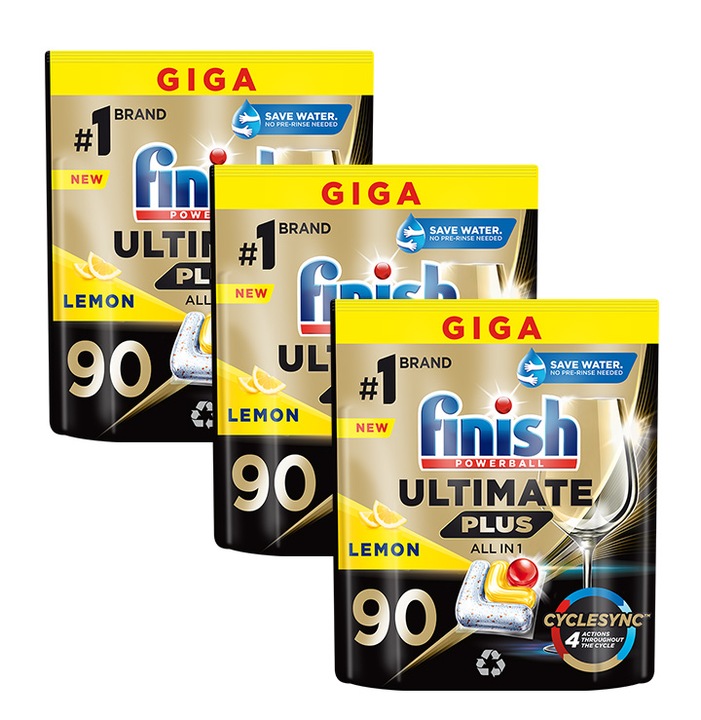 Levně Finish Ultimate Plus Kapsle Do Myčky 270 ks