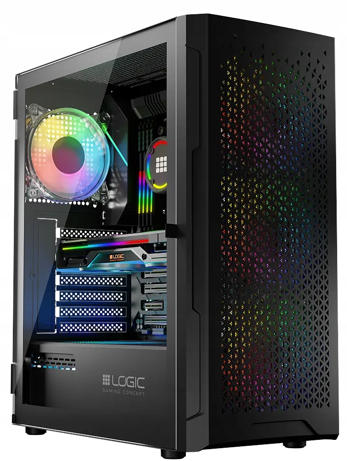 Komputer Gamingowy R5 3600 RX 6750XT 32GB 1TB Windows 10/11