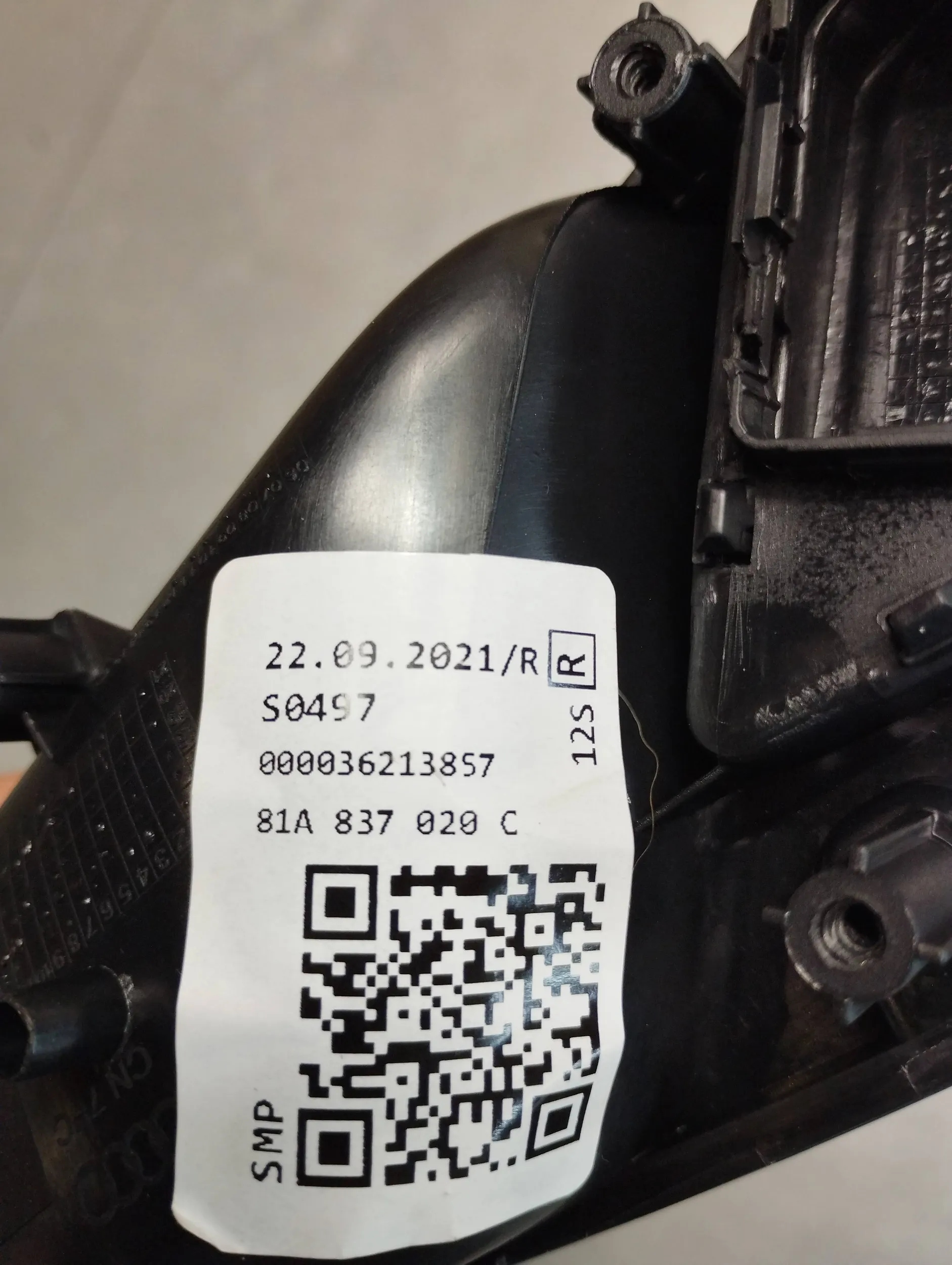 Audi Q4 e-tron handle inner right front 81A837020C