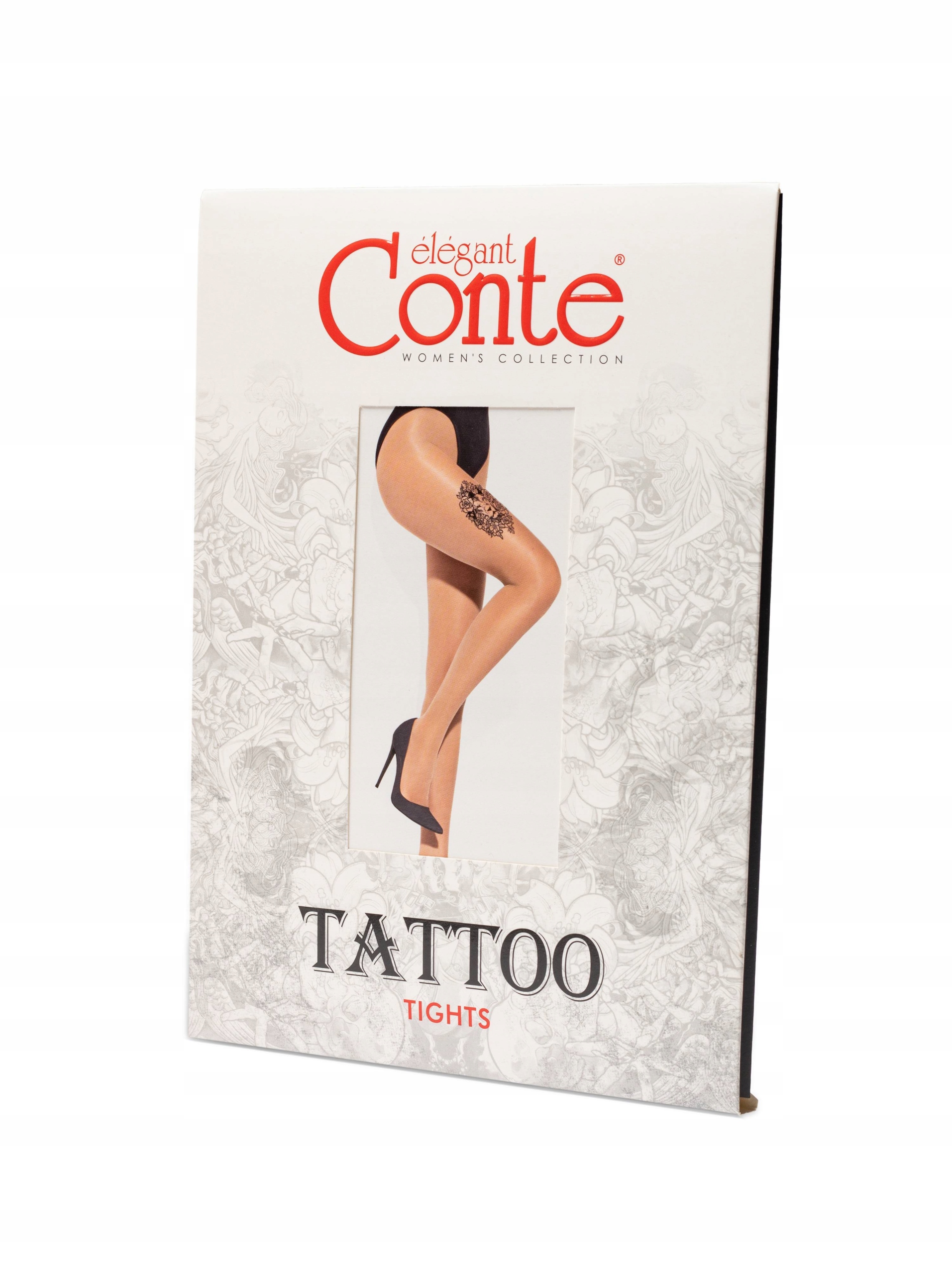 

Rajstopy Conte Tattoo z wzorem Lion