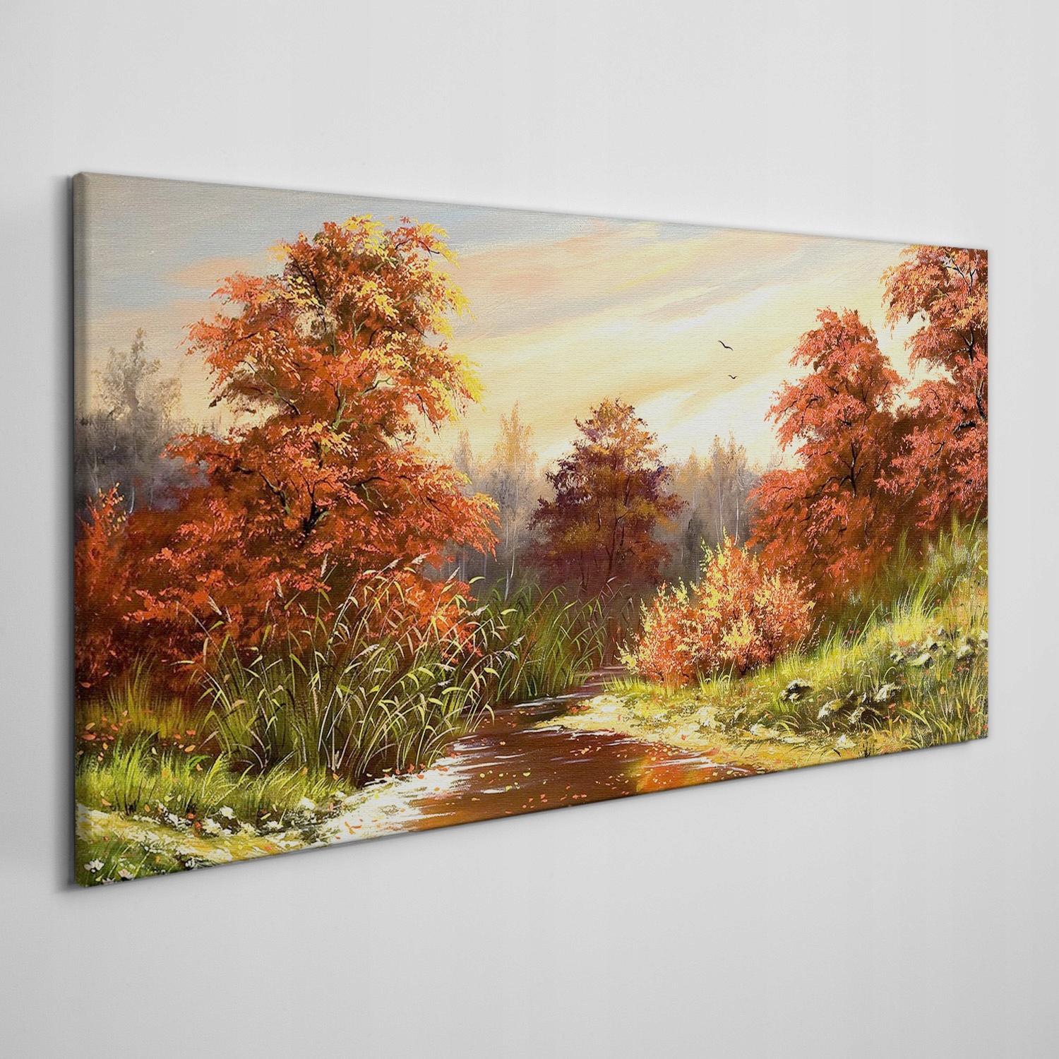 

Obraz na ramie płótno Las rzeka przyroda 100x50 cm
