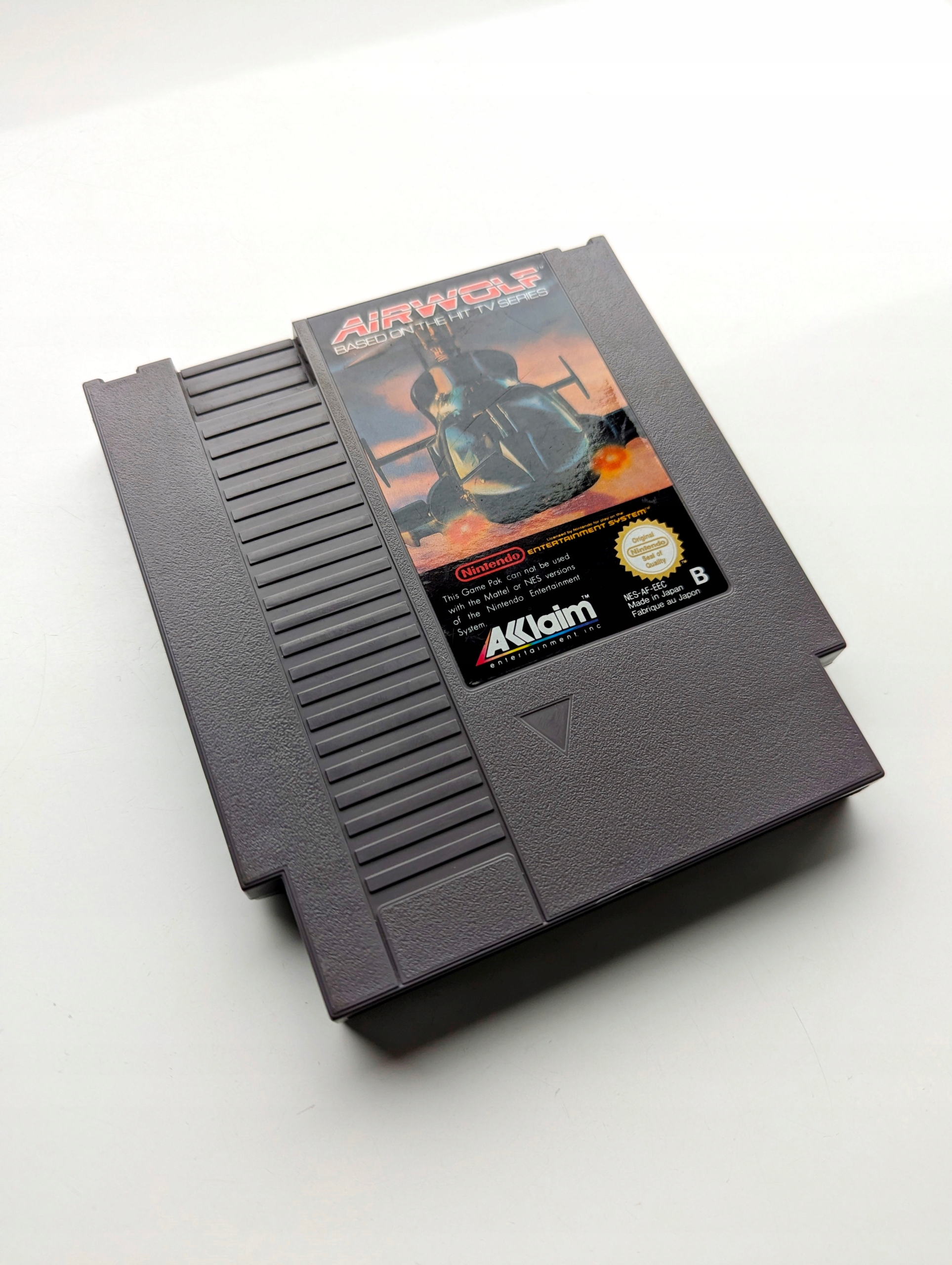 *** AIRWOLF BASED ON THE HIT TV SERIES NINTENDO NES ***