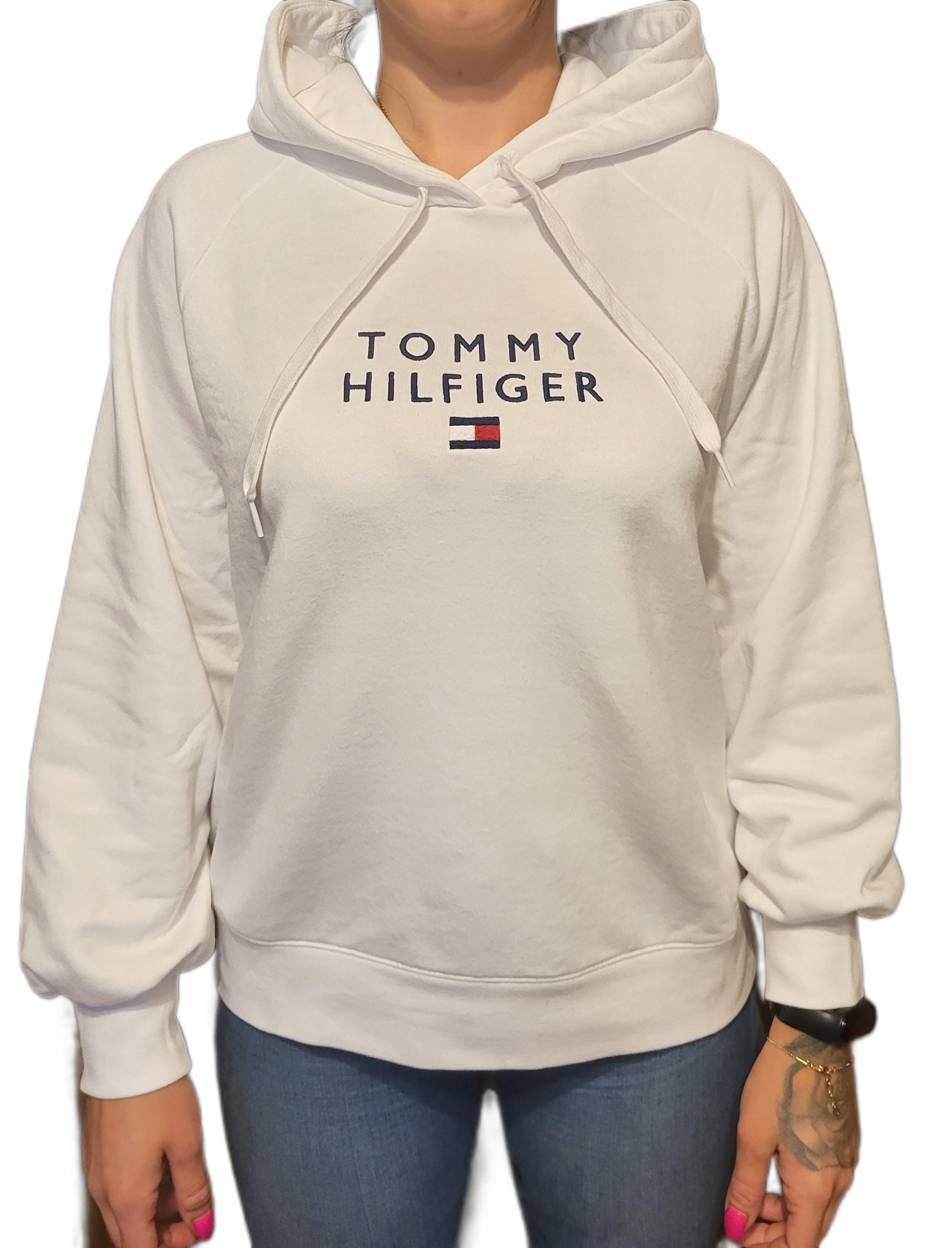 Dámská Mikina Tommy Hilfiger Stacked Hoody vel. S