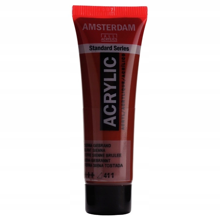 Farba akrylowa - Amsterdam - Burnt Sienna, 20 ml