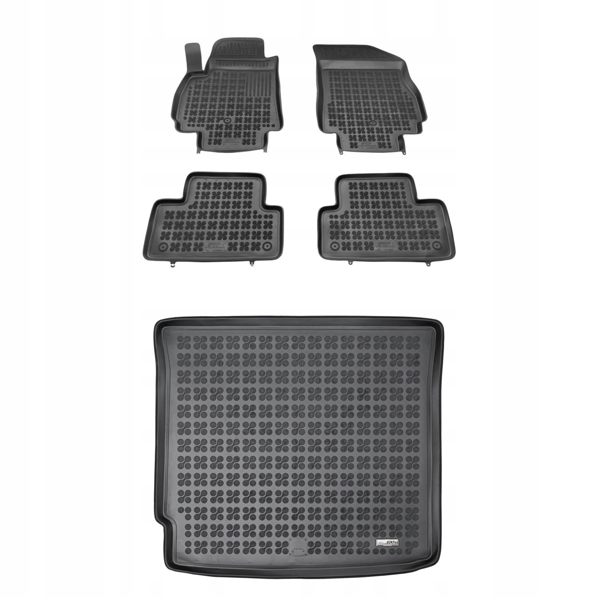 Gumová sada koberčekov a rohoží Chevrolet Orlando 2010-2018