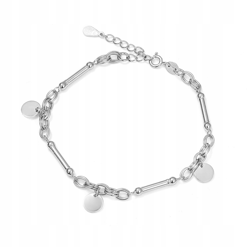 Stříbrný náramek Ag 925 modulární BS9162