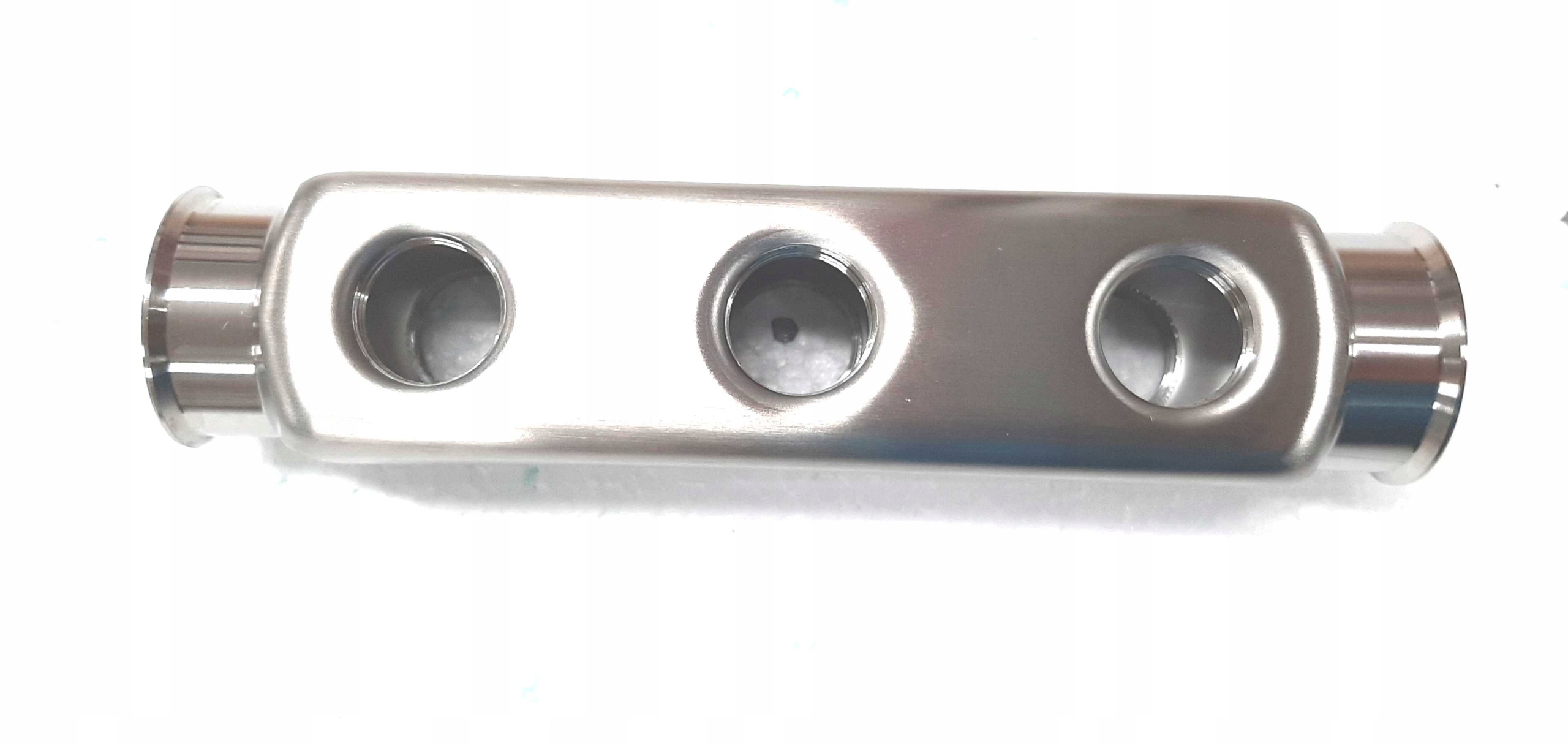 

Belka rozdzielacza 3 otwory 1/2 na wylot Inox 843