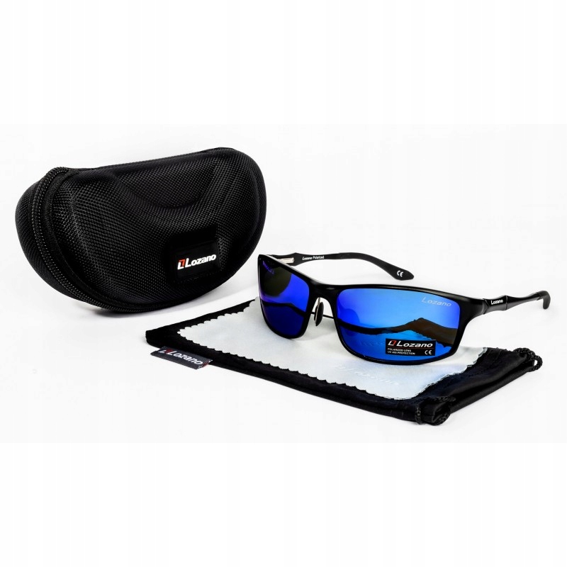 Sluneční Brýle Polarizační Zrcadlovky Pouzdro Do Auta