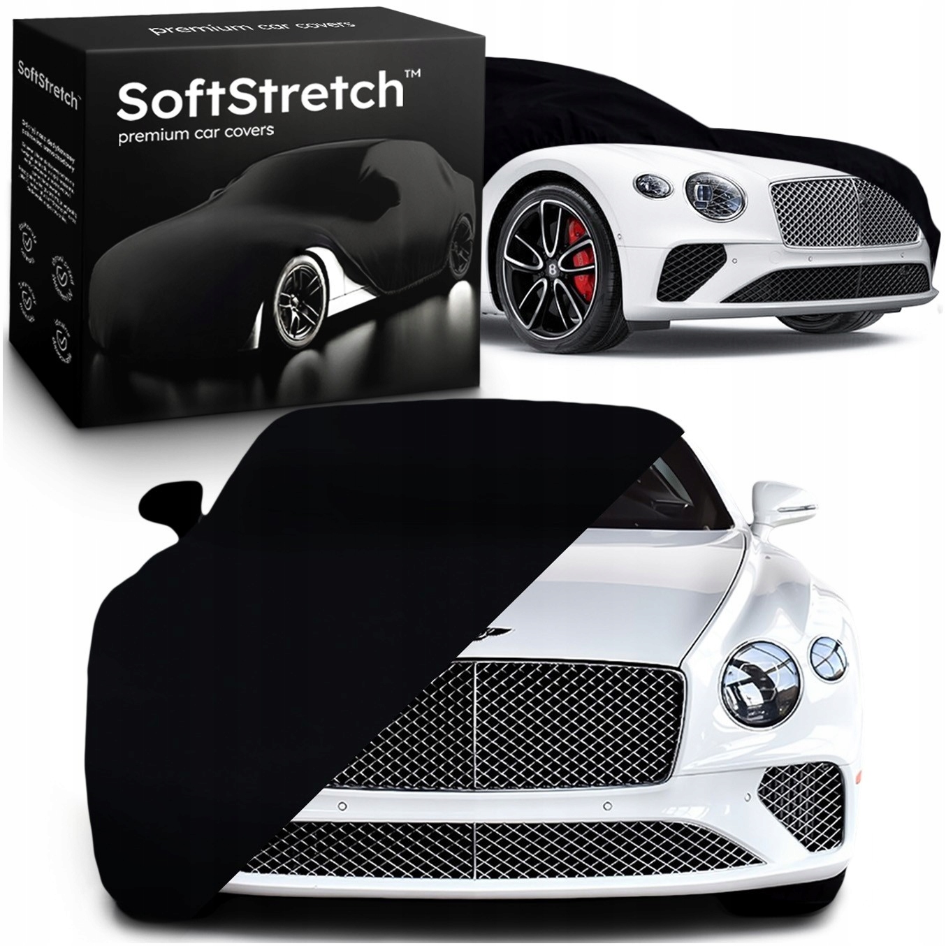 Pružný automobilový kryt SoftStretch pre Bentley Continental Gt III