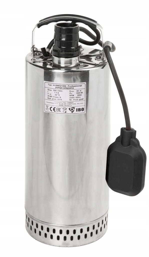 Vysokotlaková Ponorná Pumpa S Vysokým Tlakom Ibo Swq-h 1500