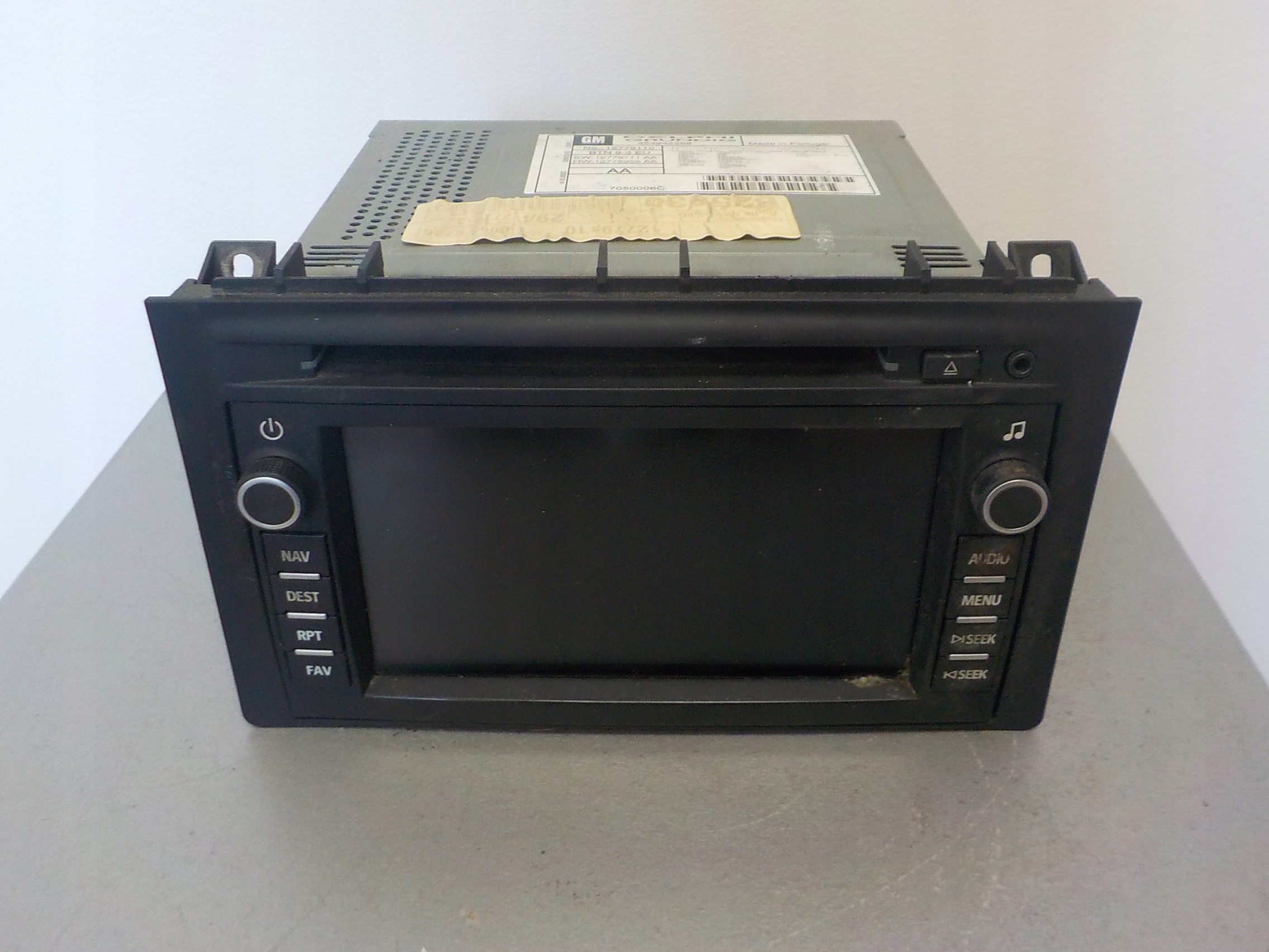 SAAB 9-3 II LIFT RADIO navigation 12779110