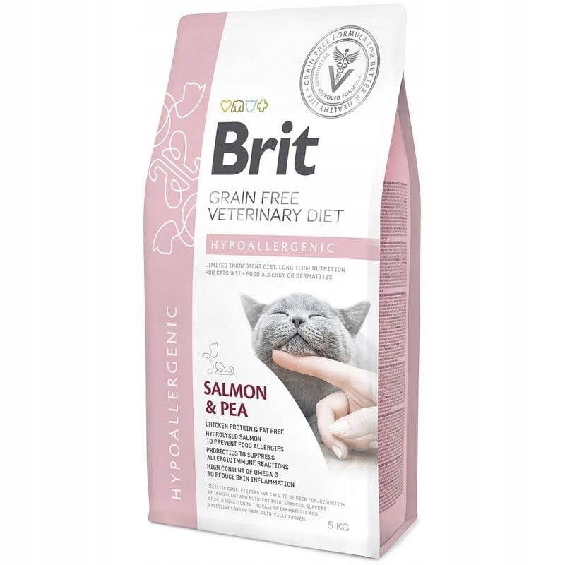 Brit Veterinary Diets Cat Hypoallergenic 5 kg