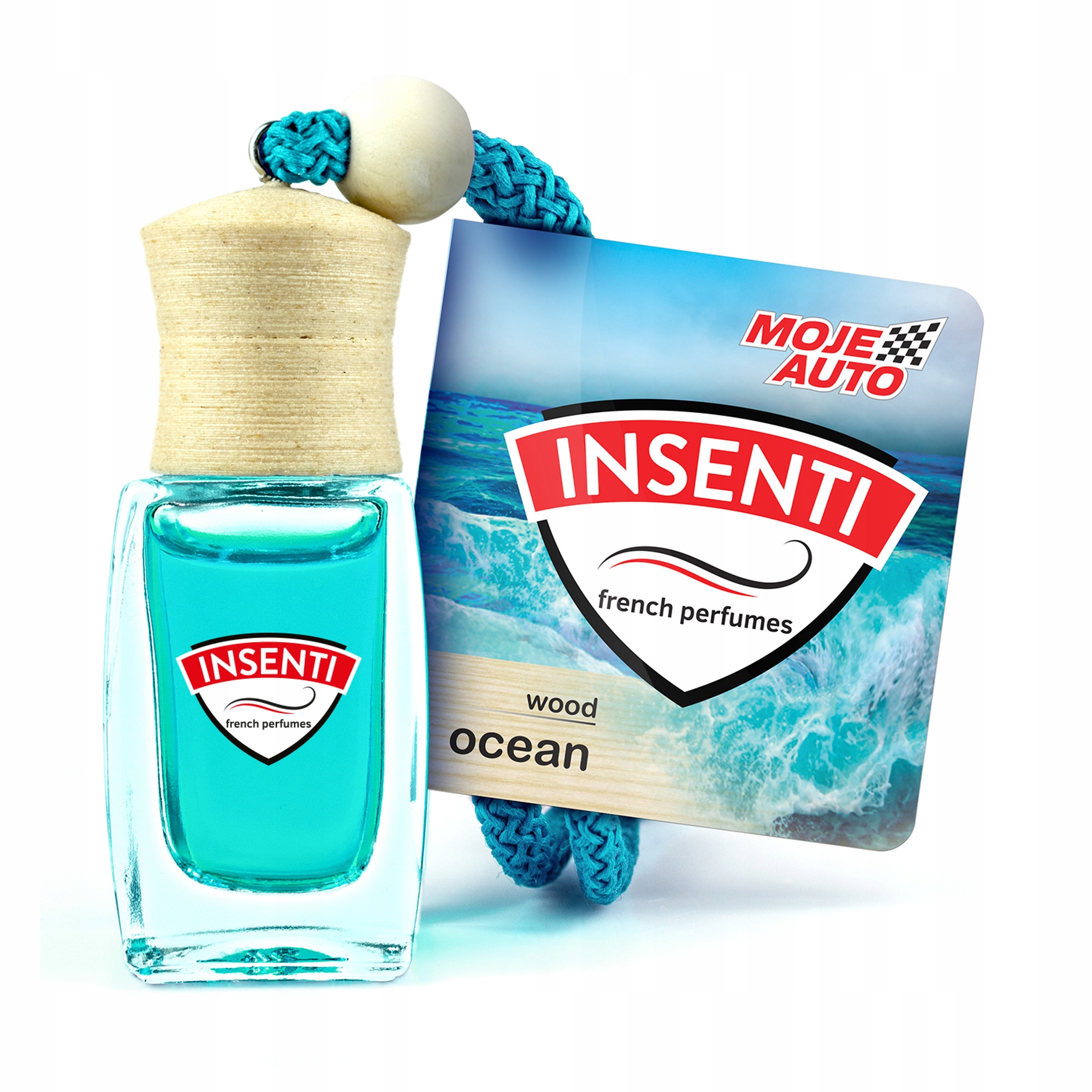 Moje Auto Insenti Wood 8ml Zapach Z Drewienkiem Ocean