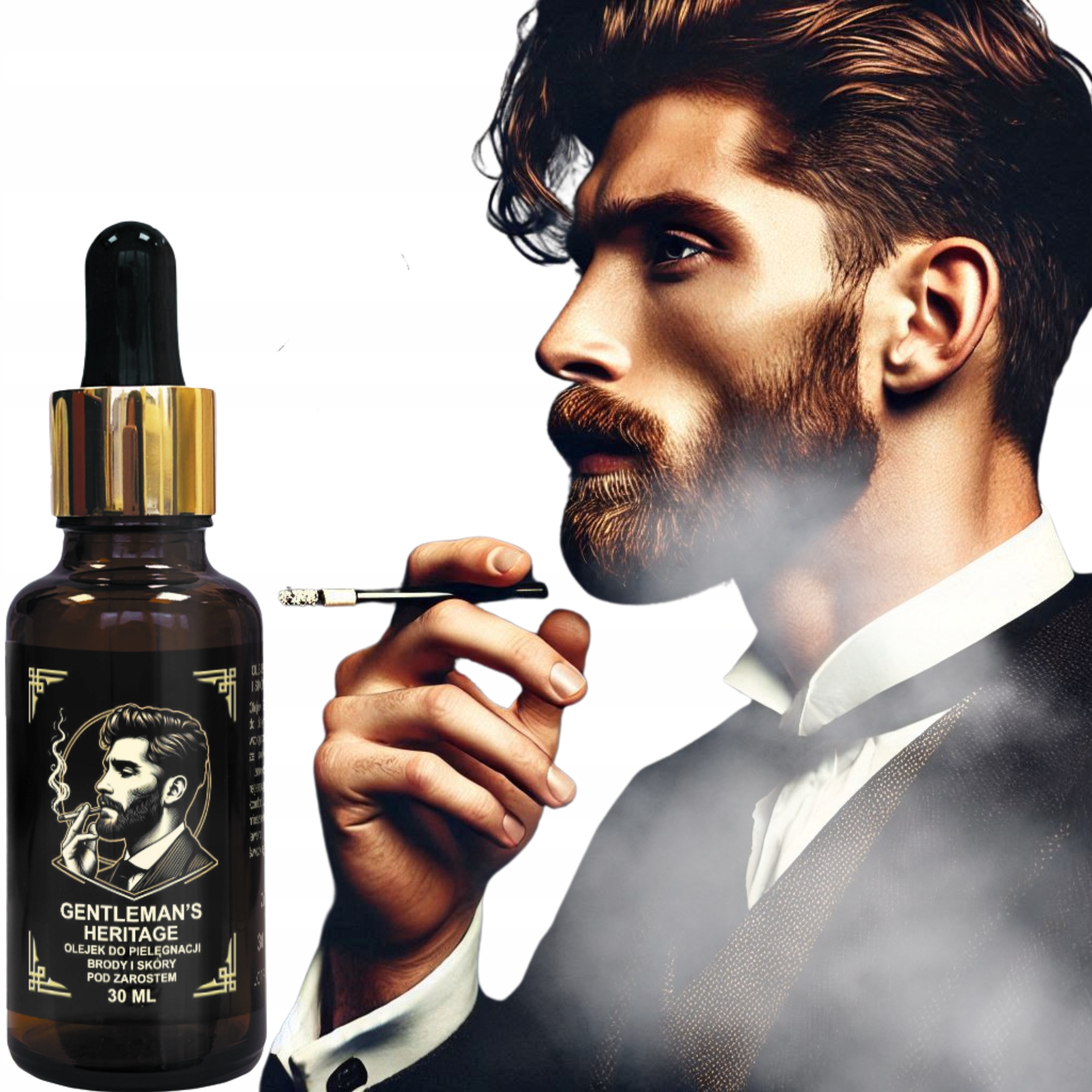 OLEJEK DO BRODY WĄSÓW I SKÓRY POD ZAROSTEM GENTLEMAN'S HERITAGE