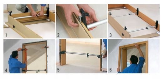 Rozpórka Do Montażu Drzwi Rozpierak Do Futryn 56-101cm PRO FACHMAYER MAX Stan opakowania oryginalne
