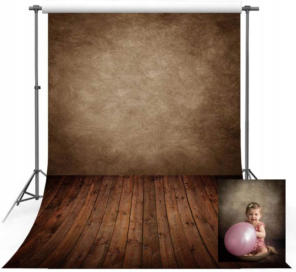 Fotografické Pozadí Hnědé Dřevo Podlaha Kate B1022568B 200x300 cm Mikrovlákno