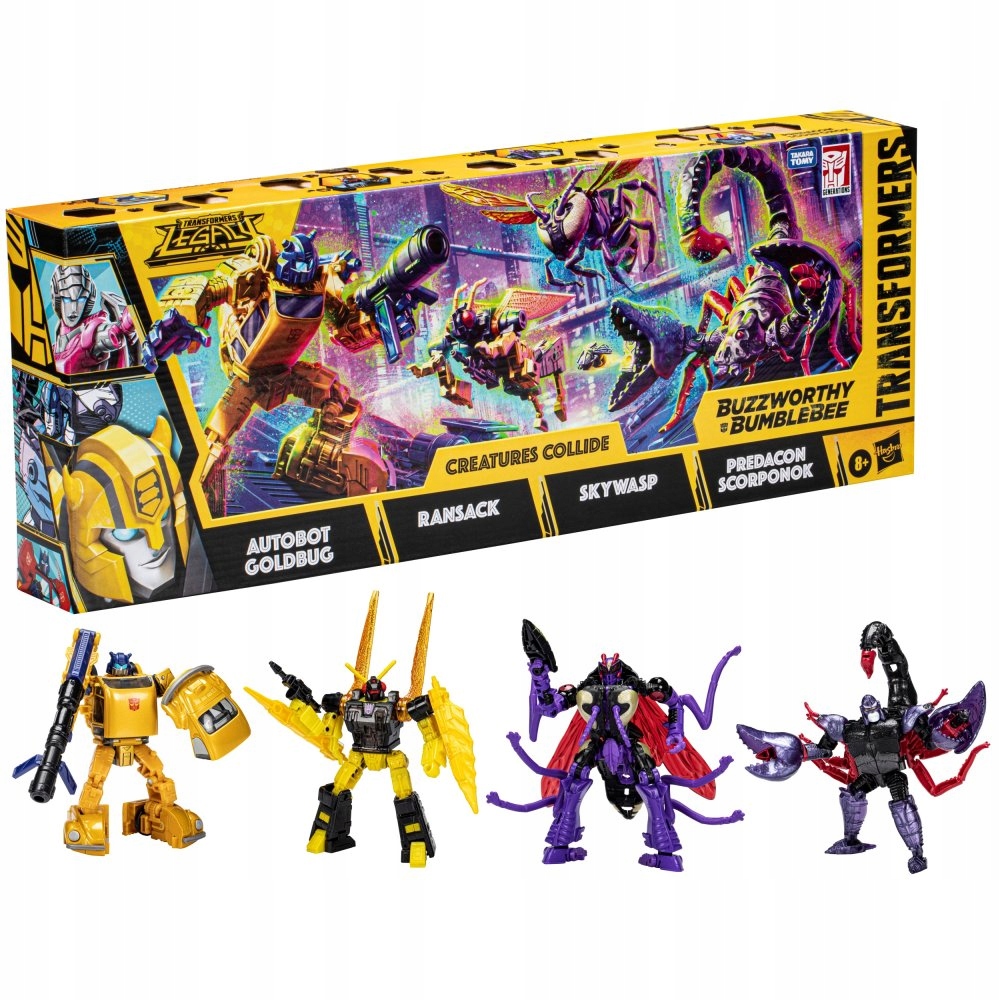 TRANSFORMERS Buzzworthy Bumblebee Creatures Collid 12672464525 Allegro.pl