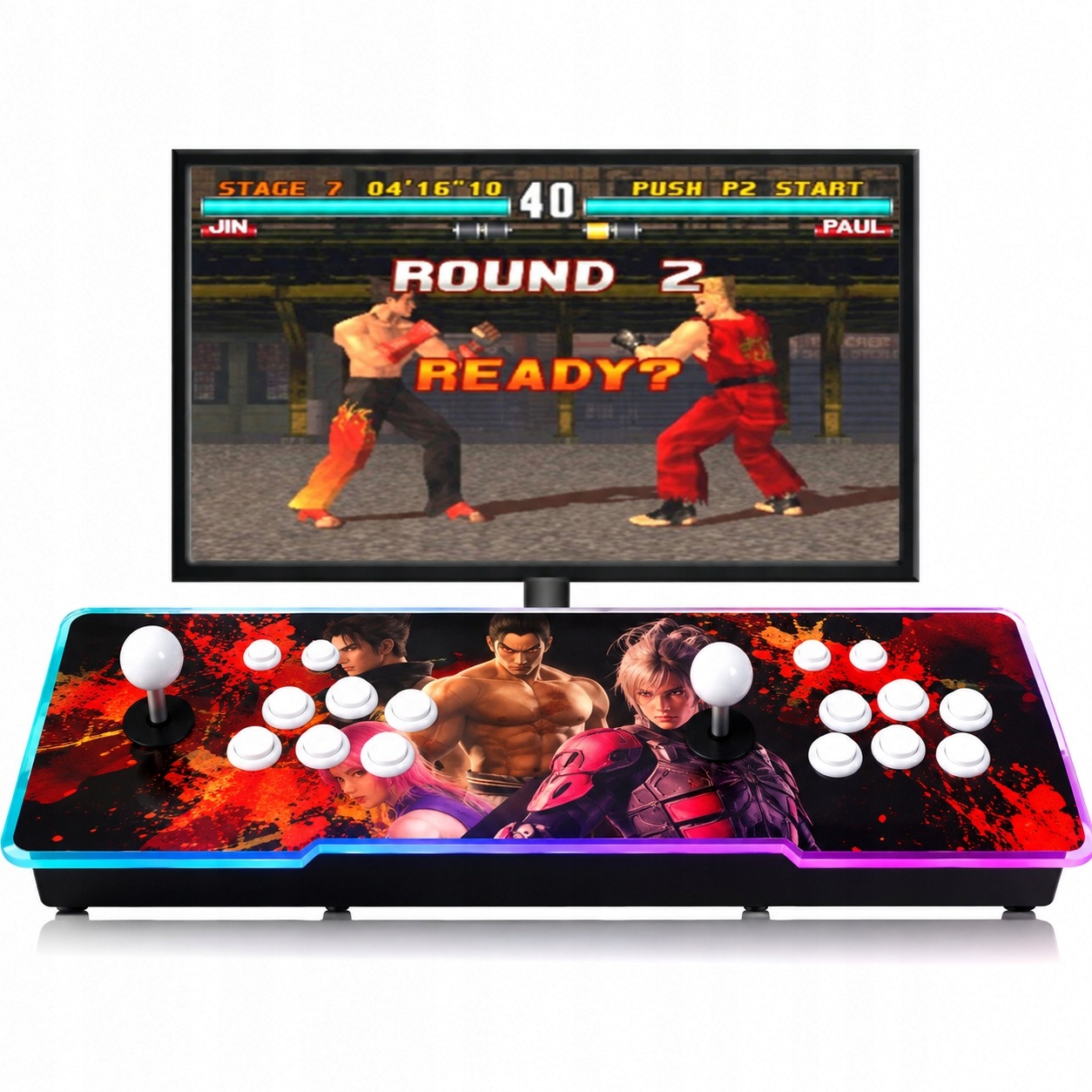 Pandora 3D Arcade Konsola Do Tv 30 000 Gier Retro Wifi Hdmi 2 Graczy