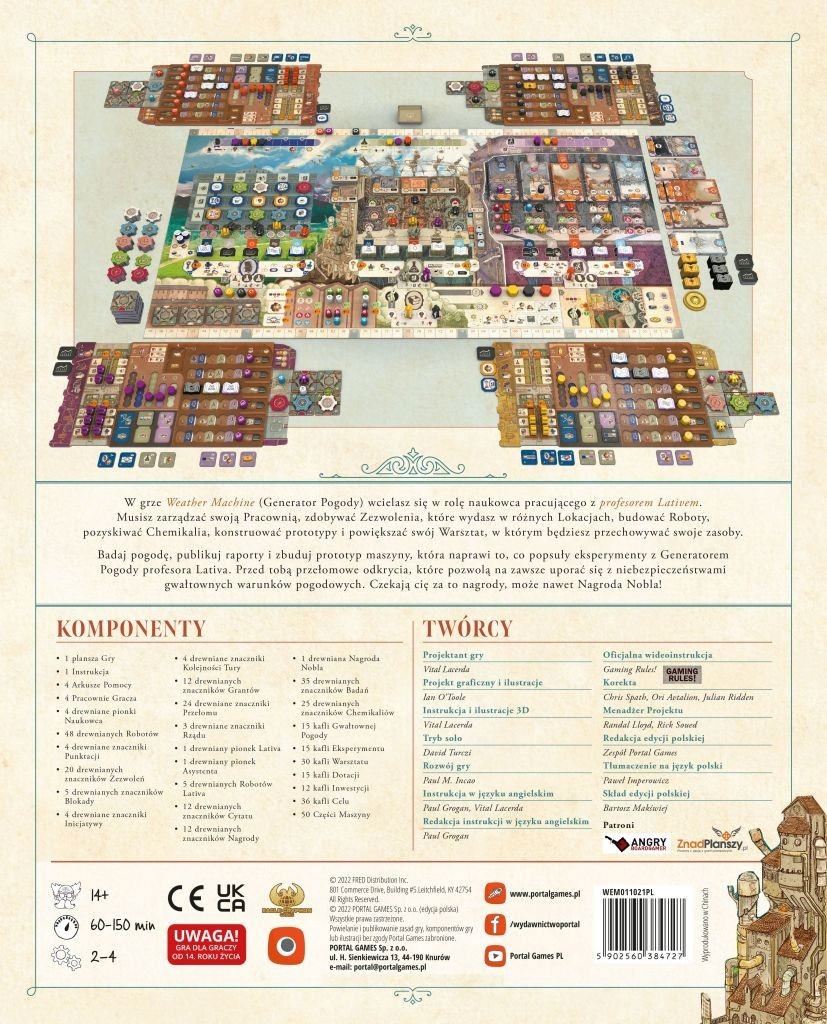 PORTAL GAMES Gra Weather Machine (PL) Typ Podstawa