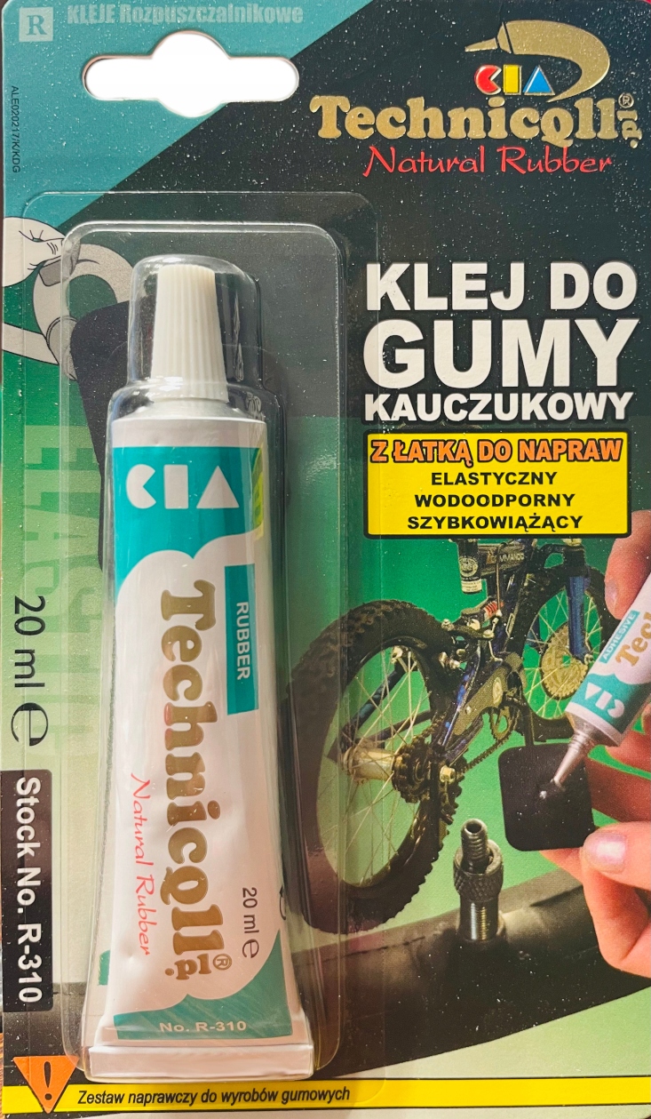 

Klej Do Gumy Kauczukowy R-310 Technicqll 20ml