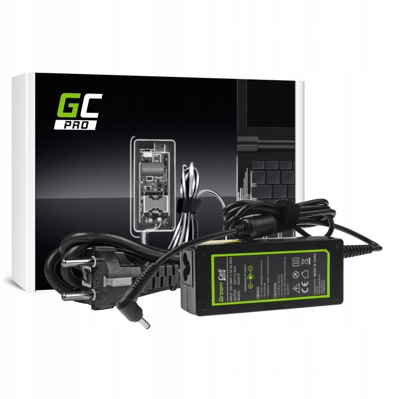 Green Cell Zasilacz AD41P Asus 19V 3.42A 65W