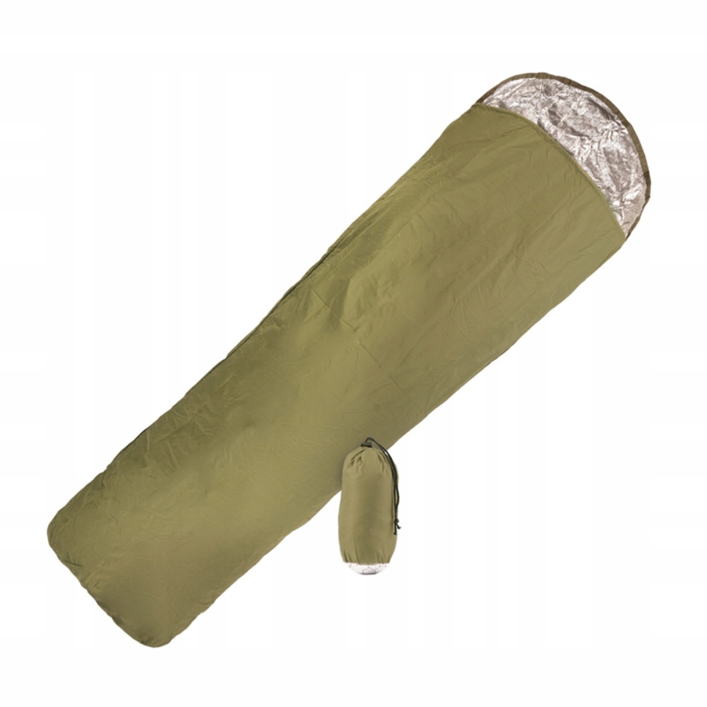 Mil-Tec Pokrowiec na śpiwór Survival Bivy Bag Ripstop Olive Drab