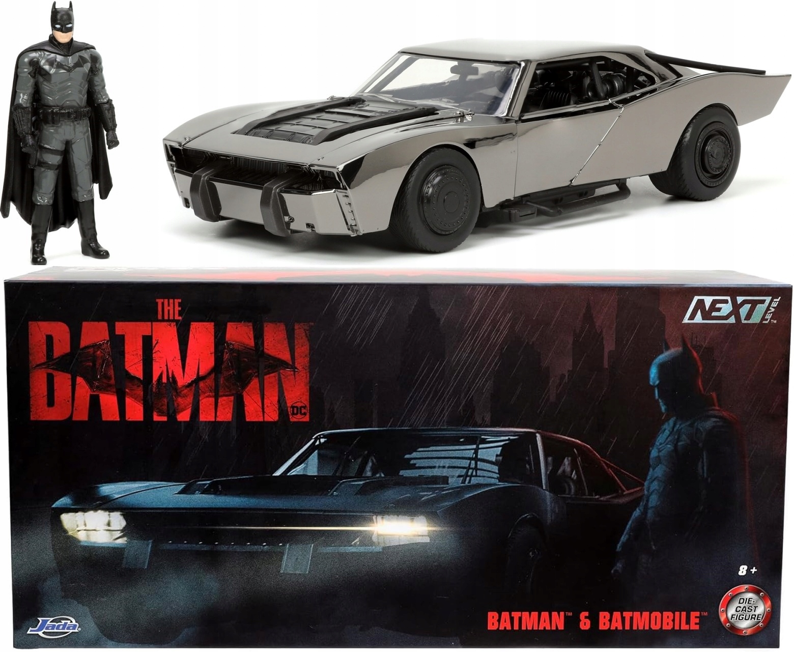 Batmobile Limitovaná edice The Batman 2022 R. Pattinson Jada 1:24