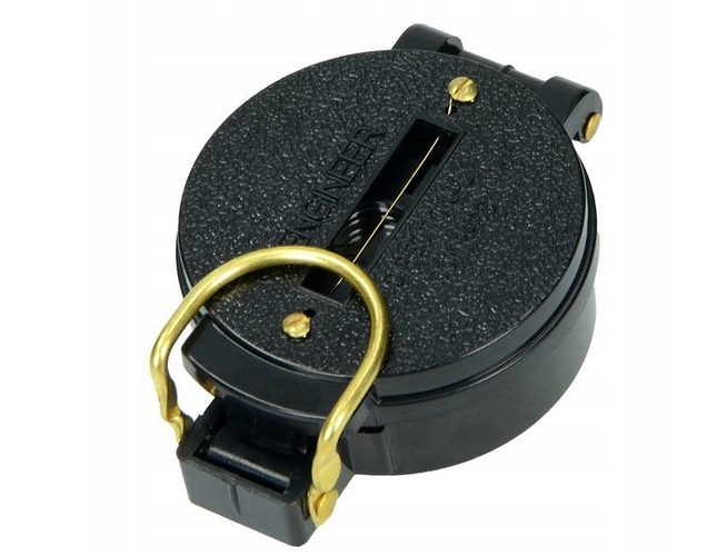 KOMPAS RĘCZNY KIESZONKOWY BUSOLA Z NAMIERNIKIEM Producent inny