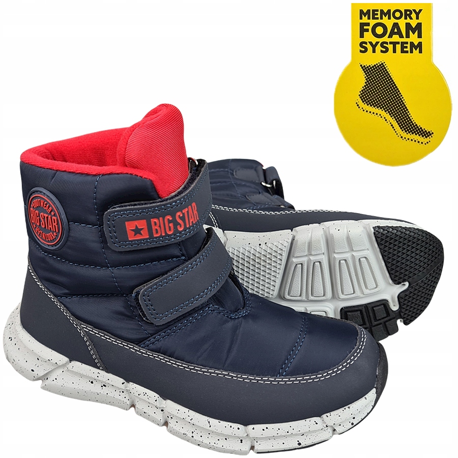 

Lekkie buty dziecięce śniegowce Big Star II374069