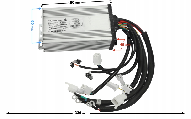 Sterownik do skutera E-max Producent WZMOTO