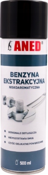 BENZYNA EKSTRAKCYJNA NISKOAROMATYCZNA DO ODTŁUSZCZANIA SPRAY ANED 500ml